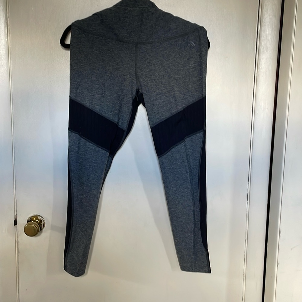 Leggings. The North Face FlashDry black & gray leggings. Large. Nice condition.
